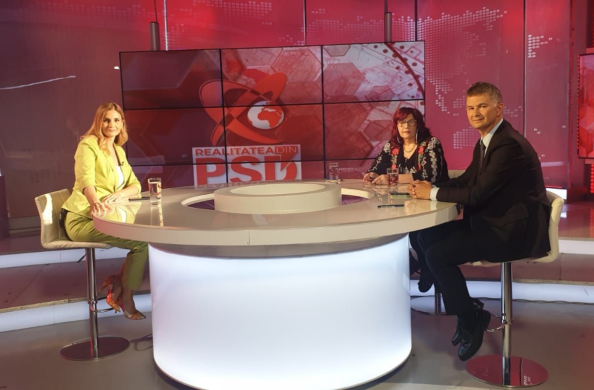 Realitatea din PSD – Invitați: deputatul PSD Valeriu Steriu și Simona Ionescu