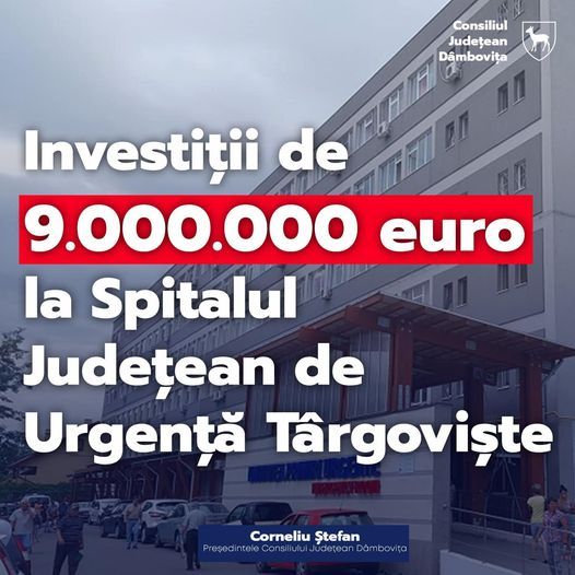 Corneliu Ștefan aduce investiții de 9 milioane de euro pentru sănătate