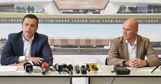 Sorin Grindeanu asigură cea mai mare investiție a Aeroportului Timișoara
