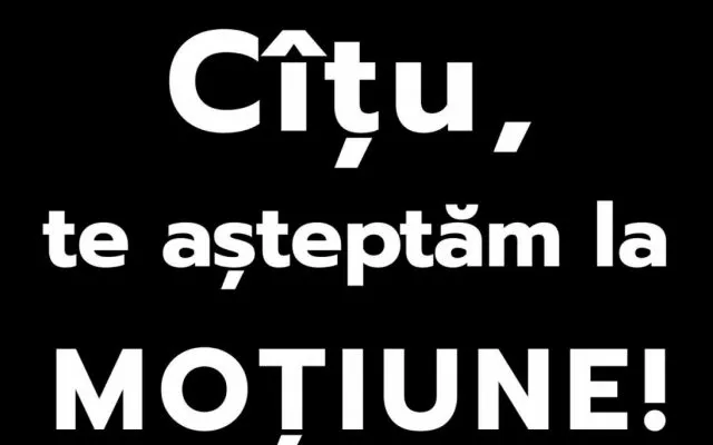 psd citu motiune